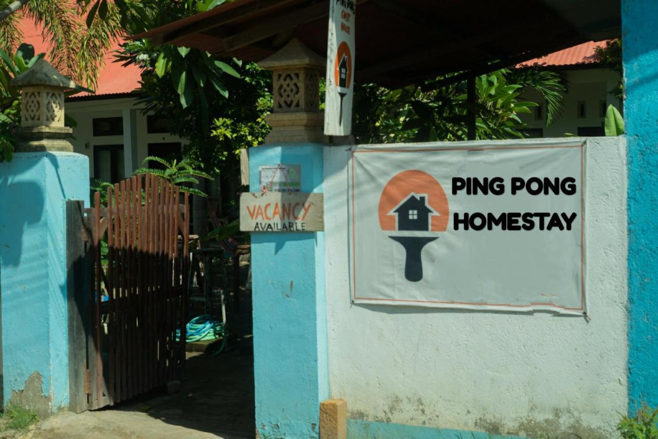 Ping Pong Homestay Gili Trawangan Eksteriør billede