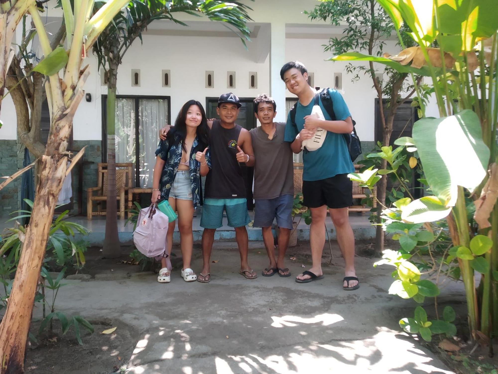 Ping Pong Homestay Gili Trawangan Eksteriør billede
